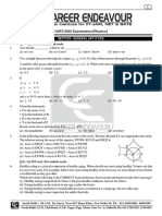 Gate Physics Paper With Answer Key 2022