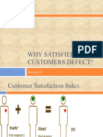Why Satisfied Customer Defects