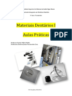 Materiais Dentários I: Preparação de Amostras para Estudo de Adesão