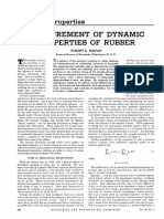 Measurement of Synamic Properties of Rubber (About Dif Tan Delta)