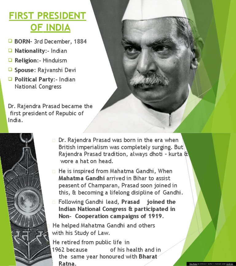 Dr. Rajendra Prasad: India's First President | PDF