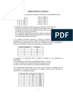 Ejercicios de probabilidad y estadística