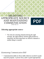 Maintaining Communication Skills