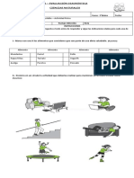 3B - Evaluación Diagnóstica Ciencias Naturales