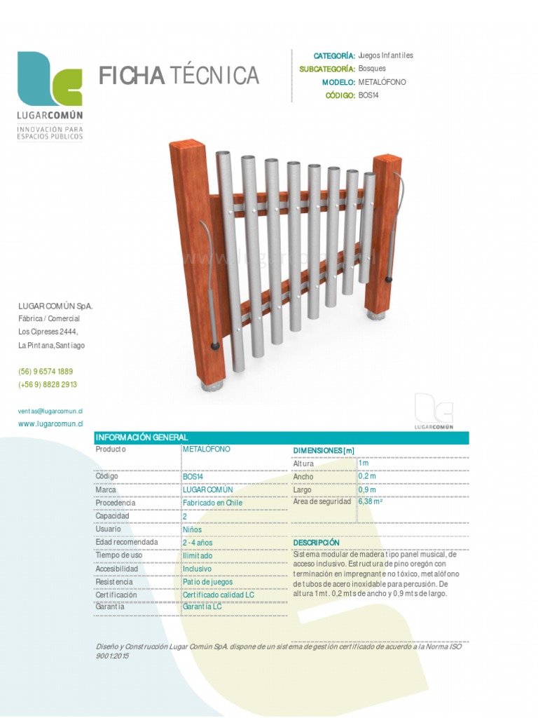 Metalófono Inclusivo para Niños | PDF