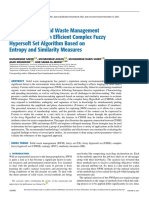 Assessment of Solid Waste Management Strategies Using An Efficient Complex Fuzzy Hypersoft Set Algorithm Based On Entropy and Similarity Measures