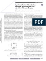 Determining Equilibrium Constants of an Acid-Base Pair Using a Molecular Receptor