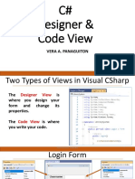 02csharp - Designer N Code View