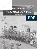 Guía Didactica Viajemos Preescolar