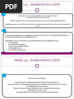 MFRS123 Borrowing Cost