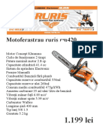 Motoferastrau RM420