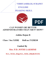 Speaking Task Front and Certificate Page