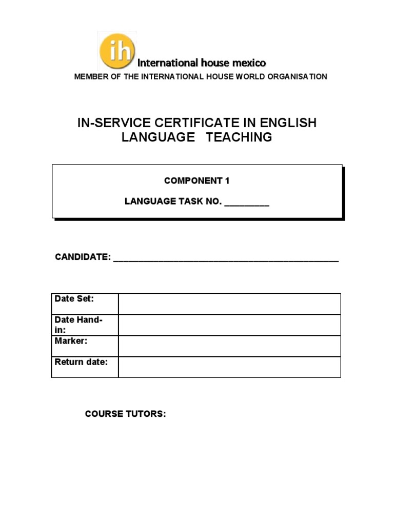English Language Teaching Certificate Guide | PDF | Career & Growth