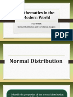 Modern Math Guide to Normal Distributions