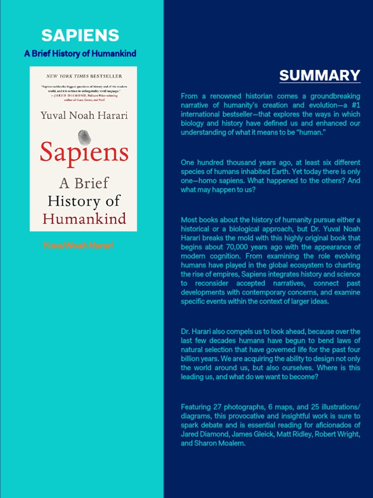 Sapeins | PDF | Human | Science