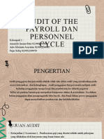 Audit of The Payroll Dan Personnel Cycle