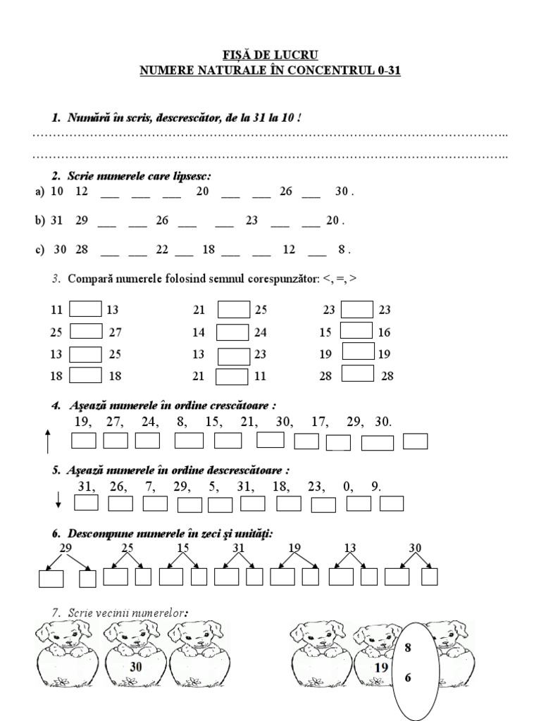 0 Fisa de Lucru V | PDF