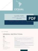 Guidelines Cicshal