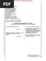 Attorneys For Defendants United States of America and Secretary of Defense