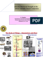 Effect of Interfacial Strength on Carbon Nanotube Composite Behavior