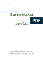 Teoria-Relacional-Modelagem de Dados