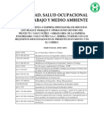 Requisitos de Cumplimiento Contratistas - Inmobiliaria Vasco Núñez SAC