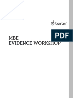 Evidence Workshop - Q&As