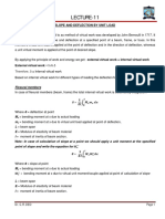 Unit Load Method for Beam Deflection and Slope Calculation