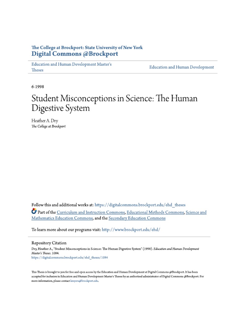 Misconceptions Evs | PDF