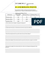 Performance Task 2 Melting and Boiling Points