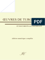 Turgot Oeuvres Edition Numerique