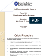 10 - Crisis Bancarias Dominicanas