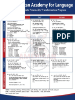 Tenses and Box Chart