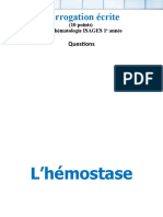 Hemostase ISAGES L1