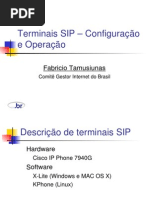 Configuracao Terminais SIP