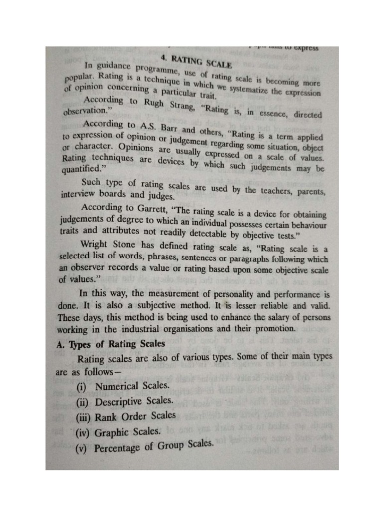 Dept Education 1705 MEd IV SEM Rating Scale | PDF