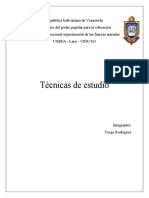 Tecnicas de Estudio