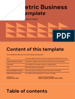 Geometric Business Basic Template by Slidesgo