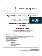 Descargue Aquí El Pliego de Condiciones Particulares Técnicas y Especificaciones Técnicas Especiales (OA70194) Parte 1