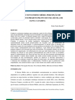 BARUFFI - Desafios Do Novo Ensino Médio - Percepção de Docentes de Um Projeto-Piloto em Uma Escola de Santa Catarina