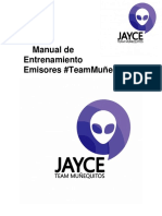 Manual de Entrenamiento JAYCE TEAMMUÑEQUITOS