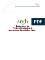SRGB Experience in Pre Investment Feasibility Study - March19