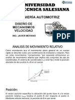 3.2 Diseño de Mecanismos Velocidad