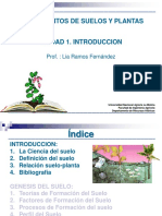 Unidad 1.1 Introducción Edafología y Agrotecnia