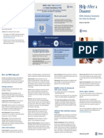 Fema Help-After-disaster English Trifold
