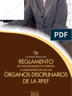 Reglamento Organos Disciplinarios 2010