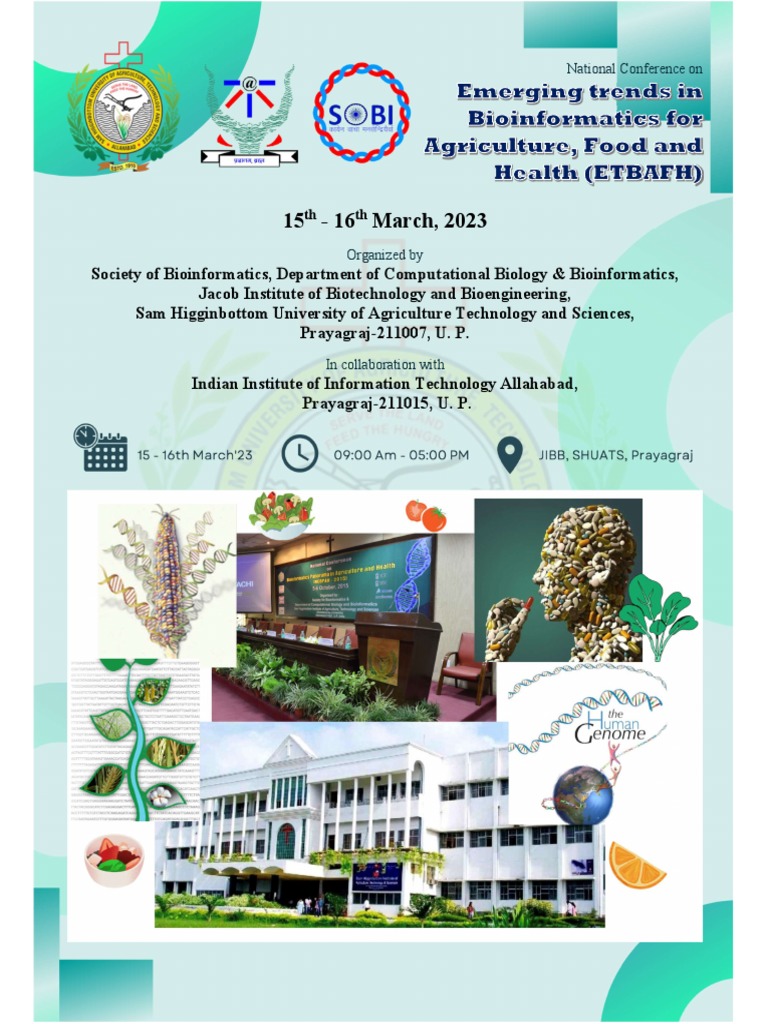 Bioinformatics Conference 2023 PDF Bioinformatics Science