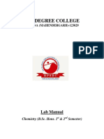 Rps Degree College: Lab Manual