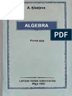 Algebra 1. Dala 6 Un 7 Klasei.1952 (A.kiselevs)