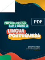 Propostas didáticas para o ensino de língua portuguesa